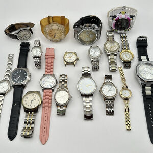 Costume Watch Lot- Not In Working Condition. Watches Only For Repair Or Dress Up